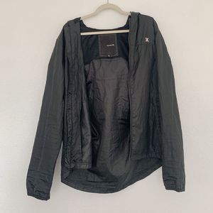 Hurley Men’s Black Water Resistant Jacket